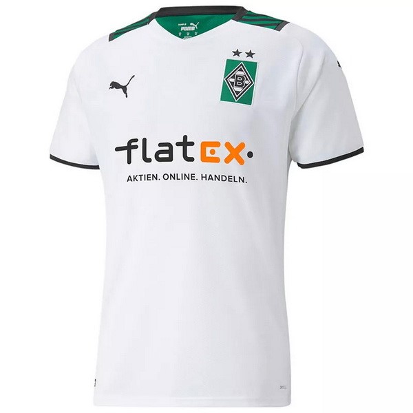 Authentic Camiseta Mönchengladbach 1ª 2021-2022 Blanco